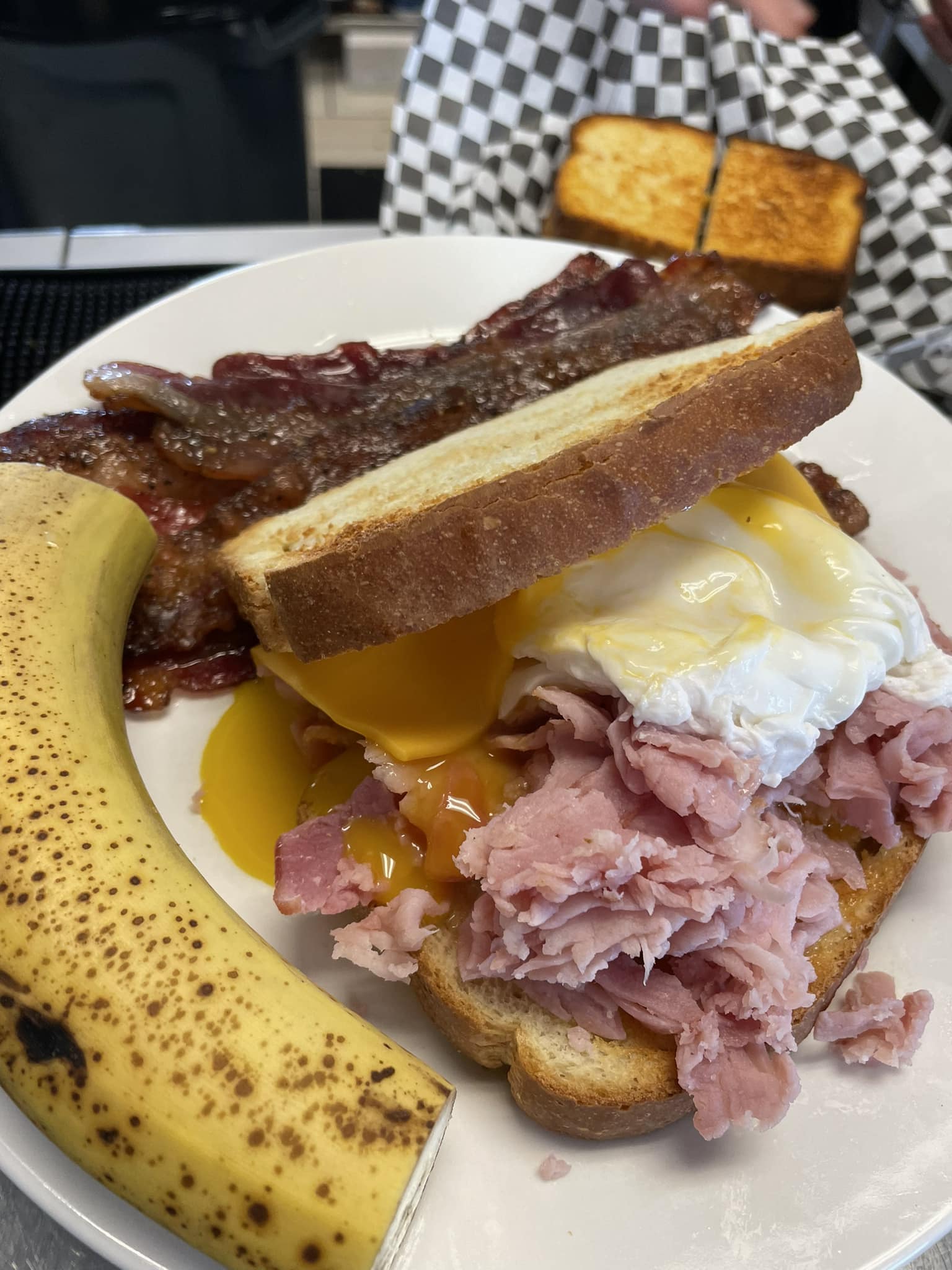 red-eye-breakfast at Renos red-eye-breakfast sandwich